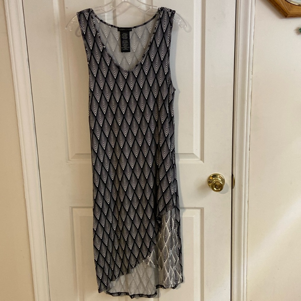 Black and white dress